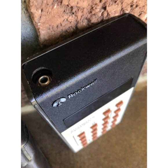 ROCKWELL 8R Vintage Calculator Red LED Sears Microelectronic with Original Case - Picture 7 of 12